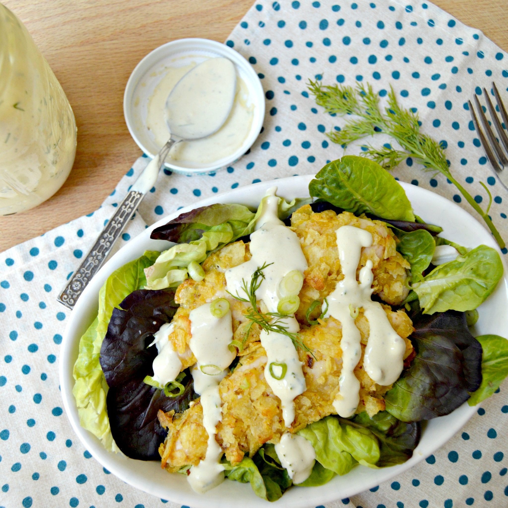 Potato Chip Baked Chicken Tenders - Wisconsin Potato and Vegetable