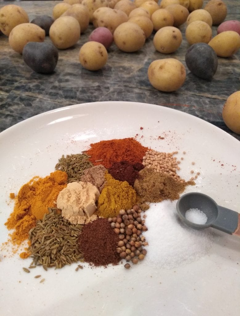 Marsala Spiced Baby Potatoes