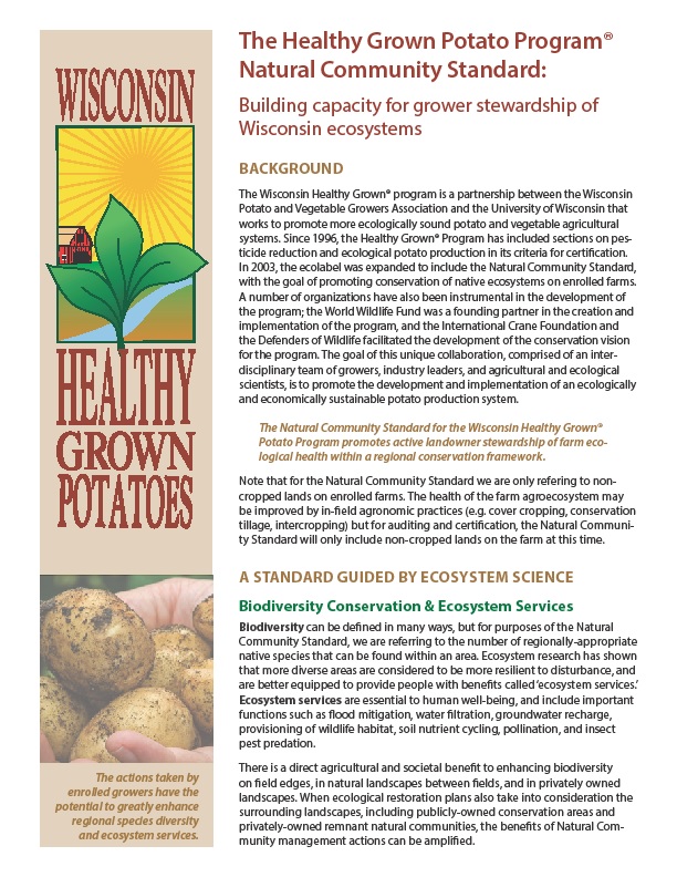 Healthy Grown Natural Community Standards – Part 1
