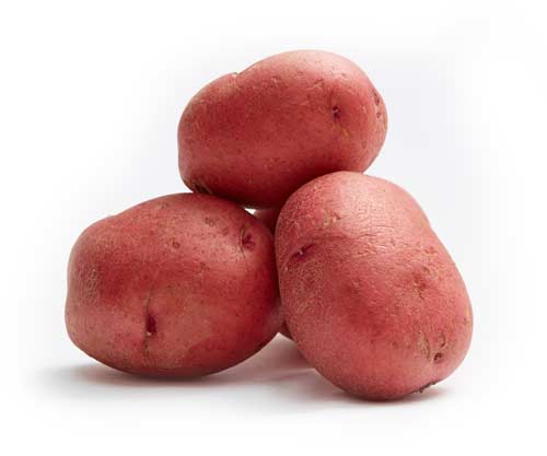 Raw red potatoes